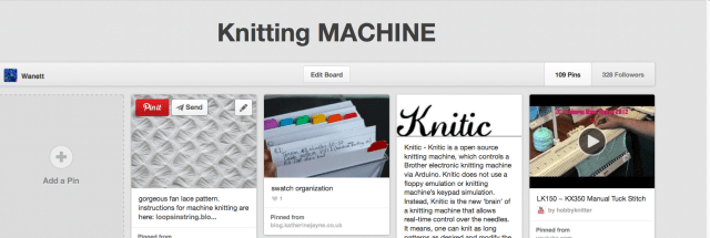 Knitting Machine
